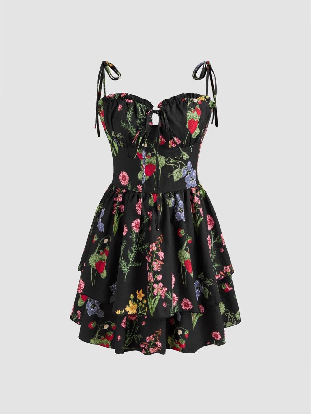Cider Curvy Cottagecore Girl Floral Lightweight Dress ‼️PLUS SIZE BEAUTIFUL 😻 - Picture 6 of 10